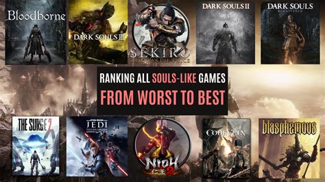souls like games|The Best Non.